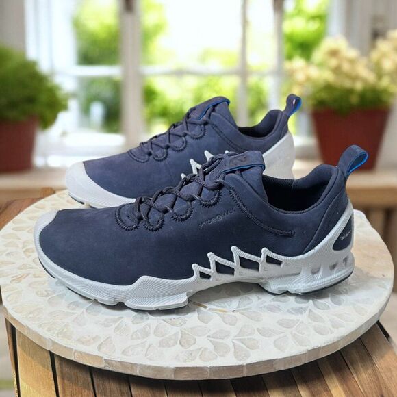 ECCO BIOM AEX Luxe HYDROMAX Leather Supportive Men’s Trainer Night Sky EU 40 main image 12